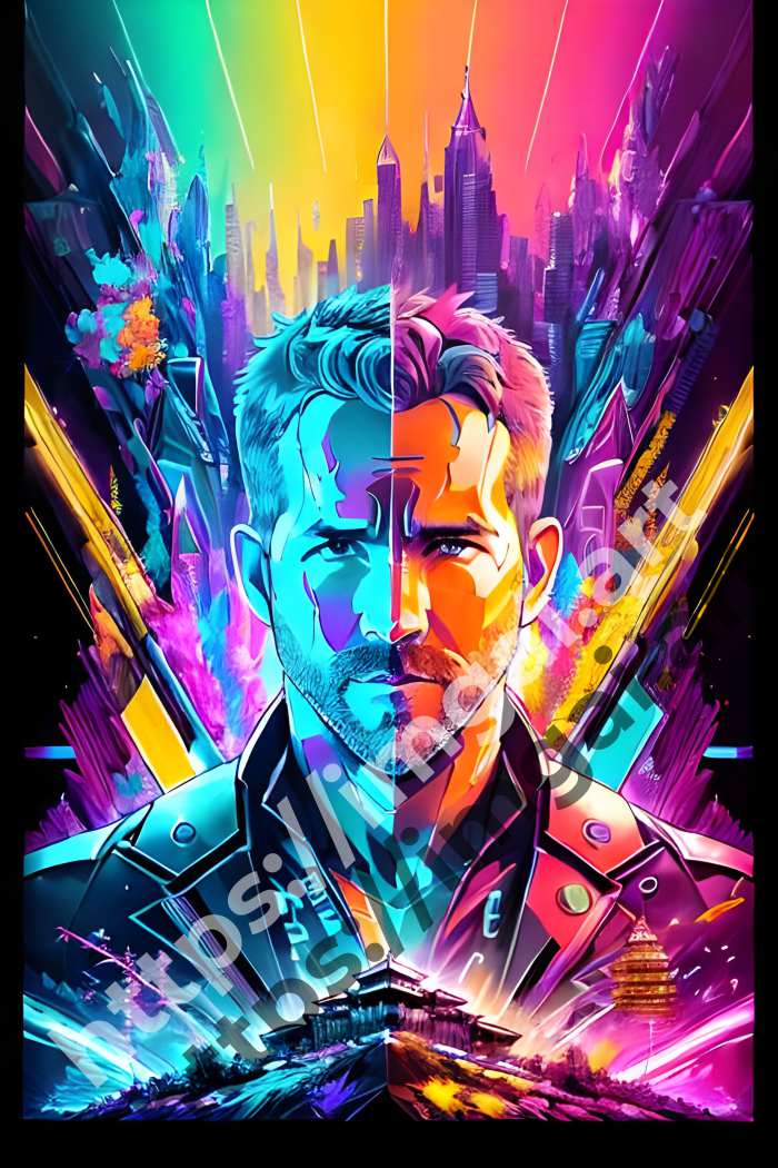  Постер Ryan Reynolds (актеры). №1060
