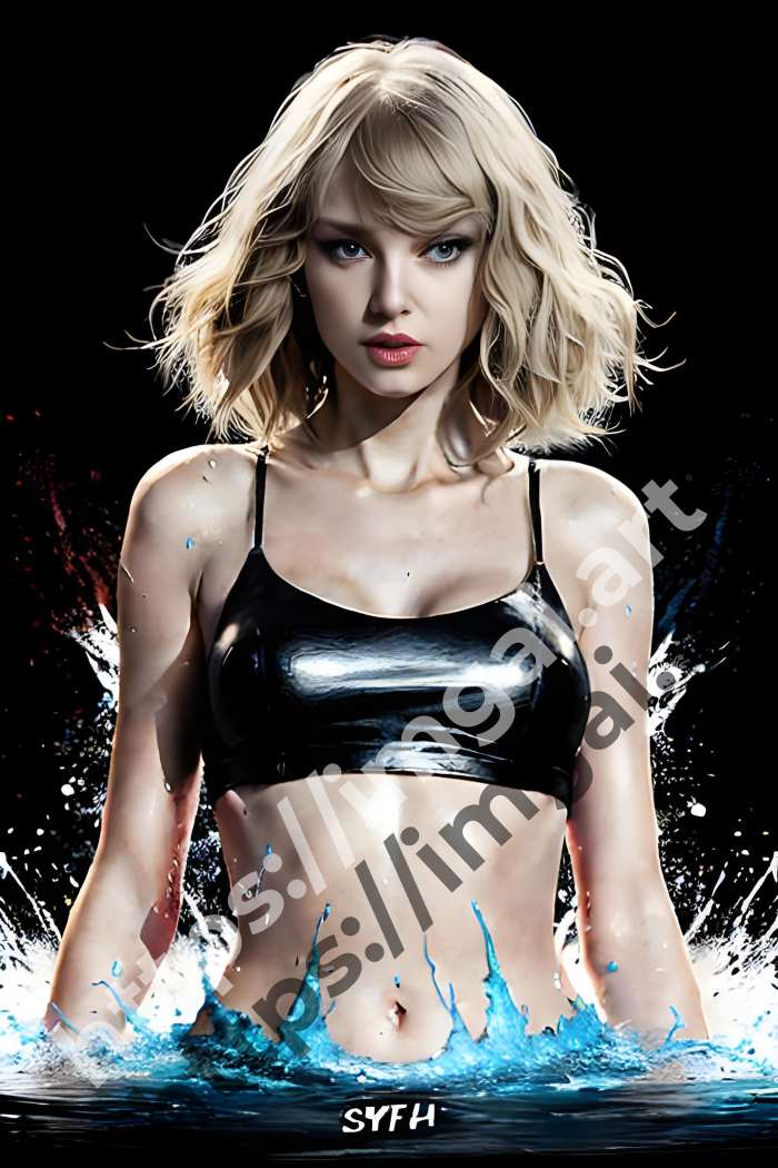  Постер Taylor Swift (певцы)  в стиле Splash art. №1284