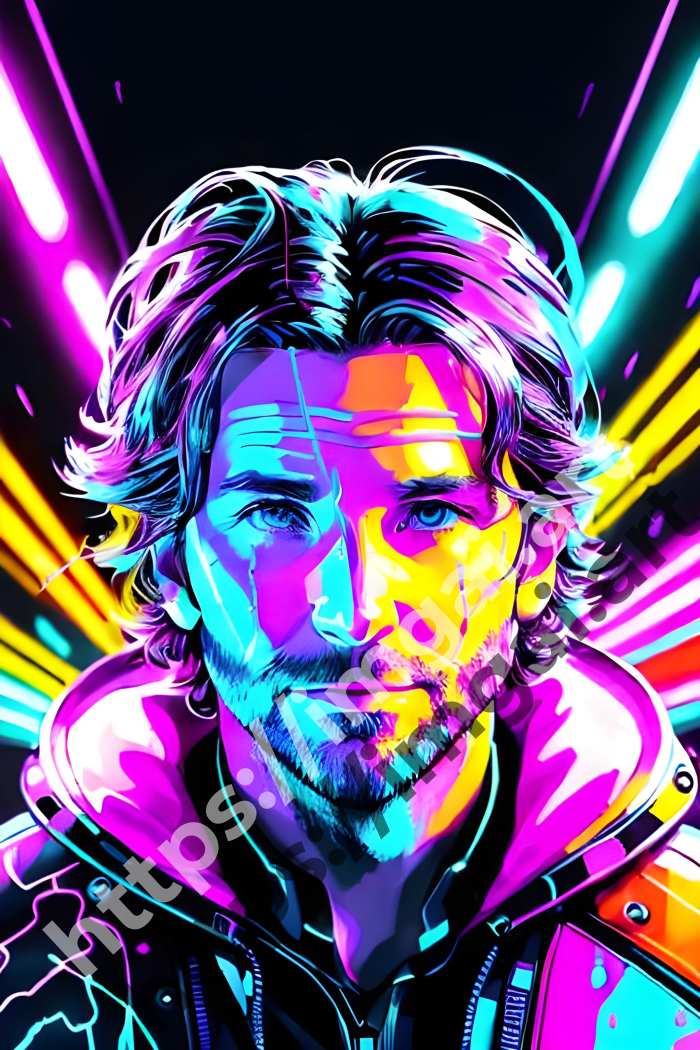  Постер Bradley Cooper (актеры)  в стиле Клипарт. №3196