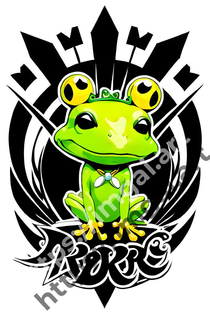  Постер The Frog Prince (сказки)  в стиле Splash art. №3285