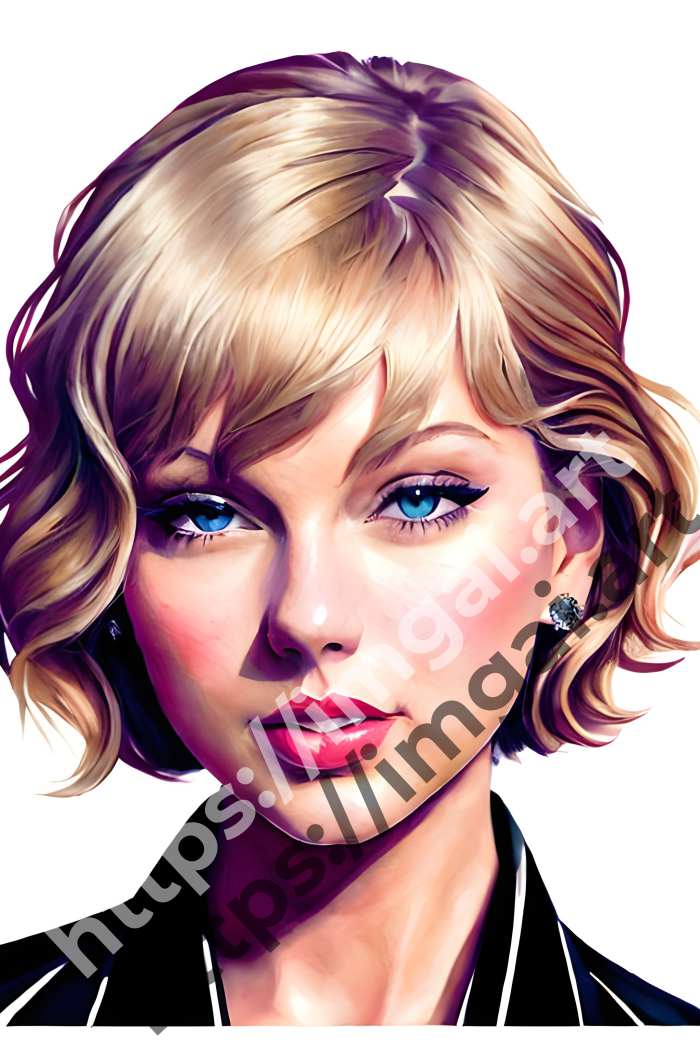  Постер Taylor Swift (певцы)  в стиле Акварель. №443