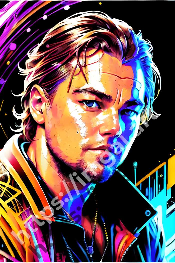  Постер Leonardo DiCaprio (актеры). №618