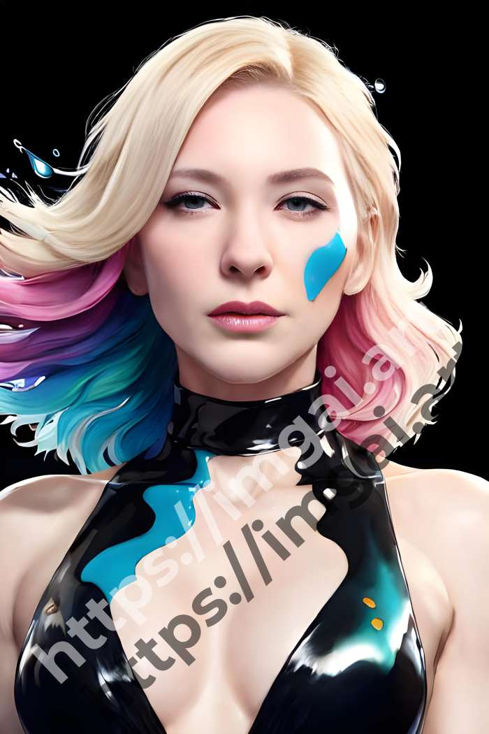  Постер Cate Blanchett (актеры)  в стиле Splash art. №622